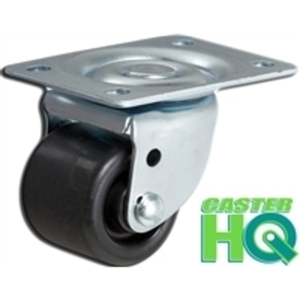Casterhq 2" Low Profile Super Duty, 300 lbs Capacity, Mounting Plate Version TP8020-21-SLB